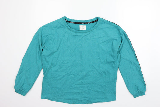 Marks and Spencer Womens Blue   Basic T-Shirt Size S