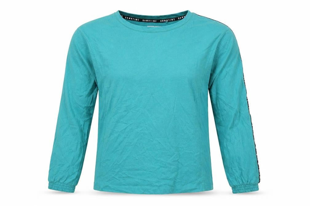Marks & Spencer Womens Blue   Basic T-Shirt Size S