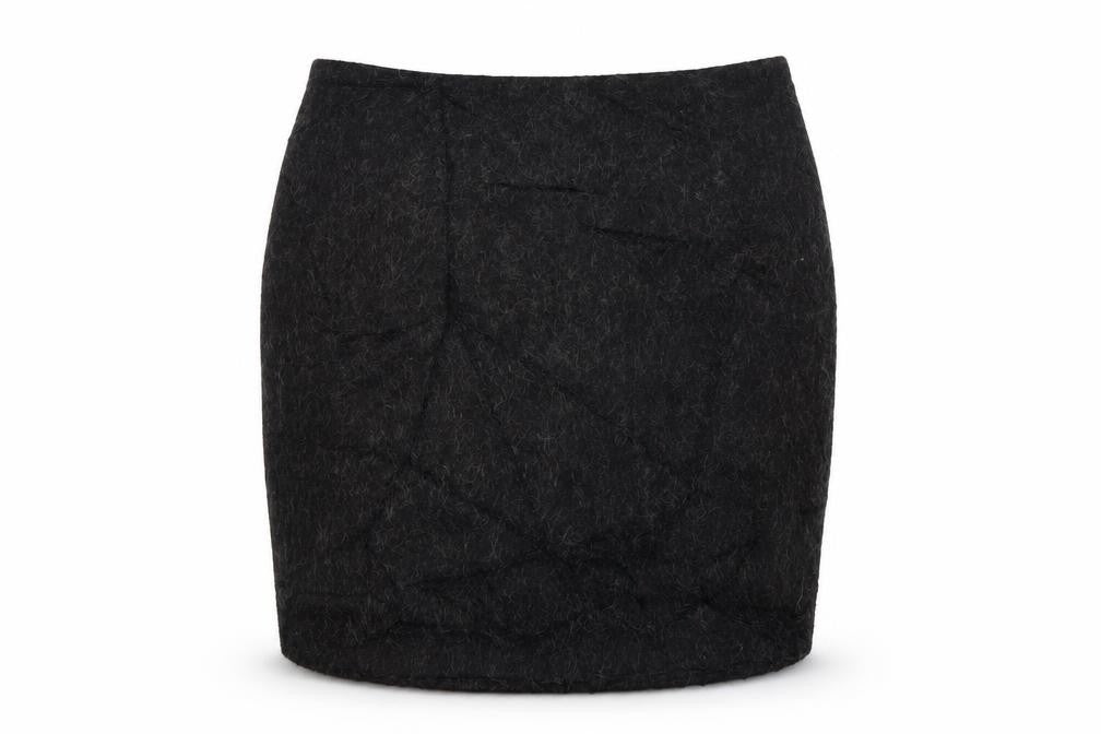 H&M Womens Grey   Flare Skirt Size 14