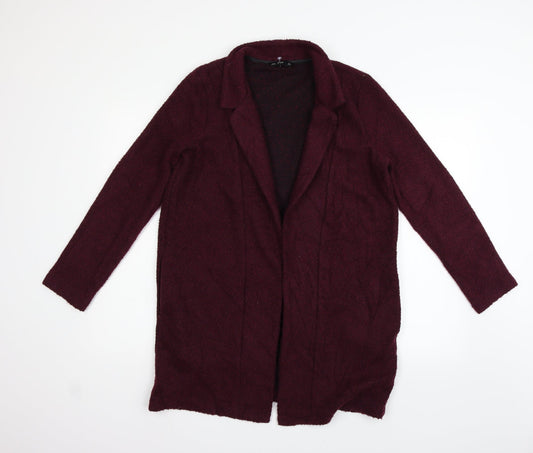 F&F Womens Purple   Cardigan Jumper Size 8
