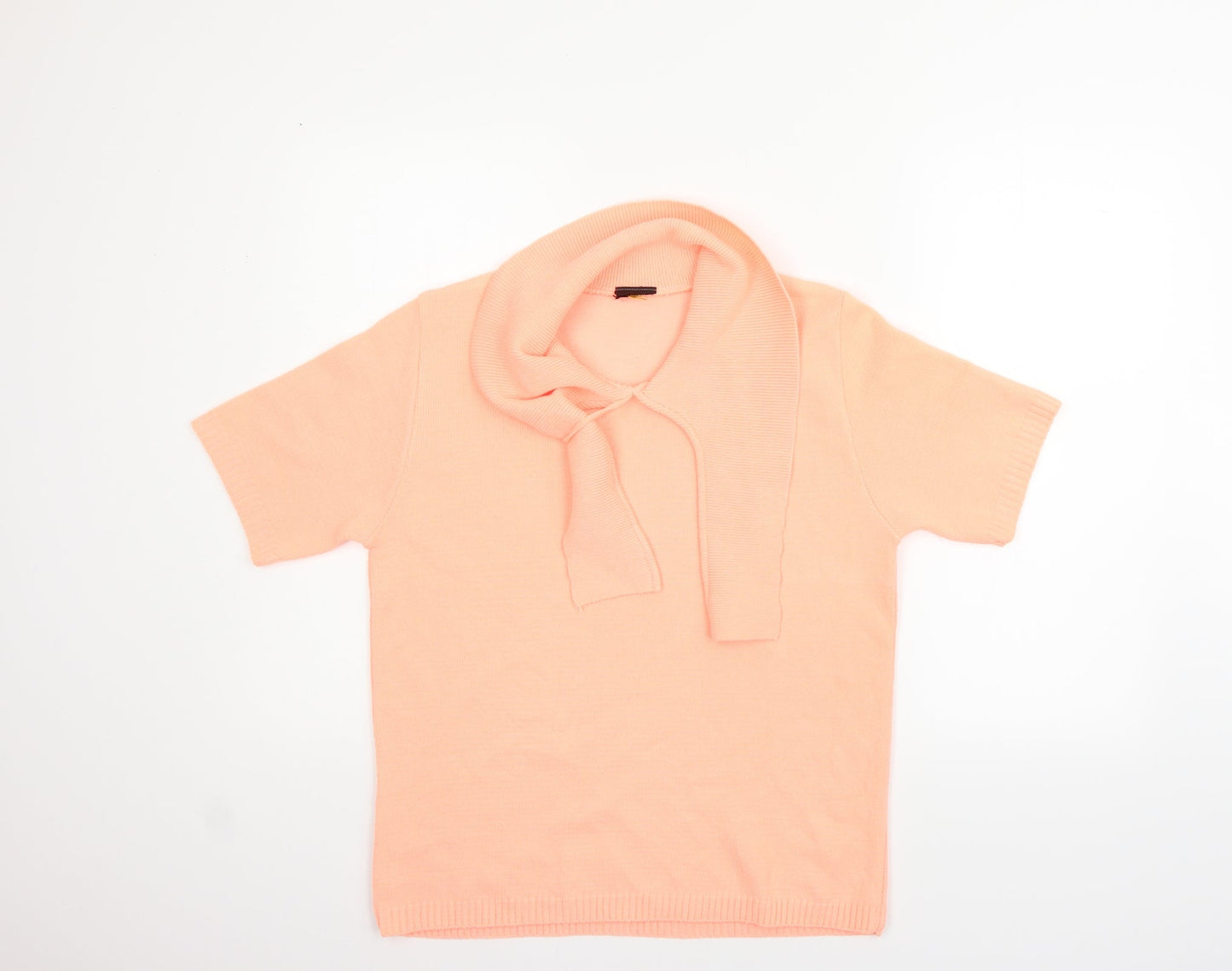 Preworn Womens Orange   Pullover Jumper Size M
