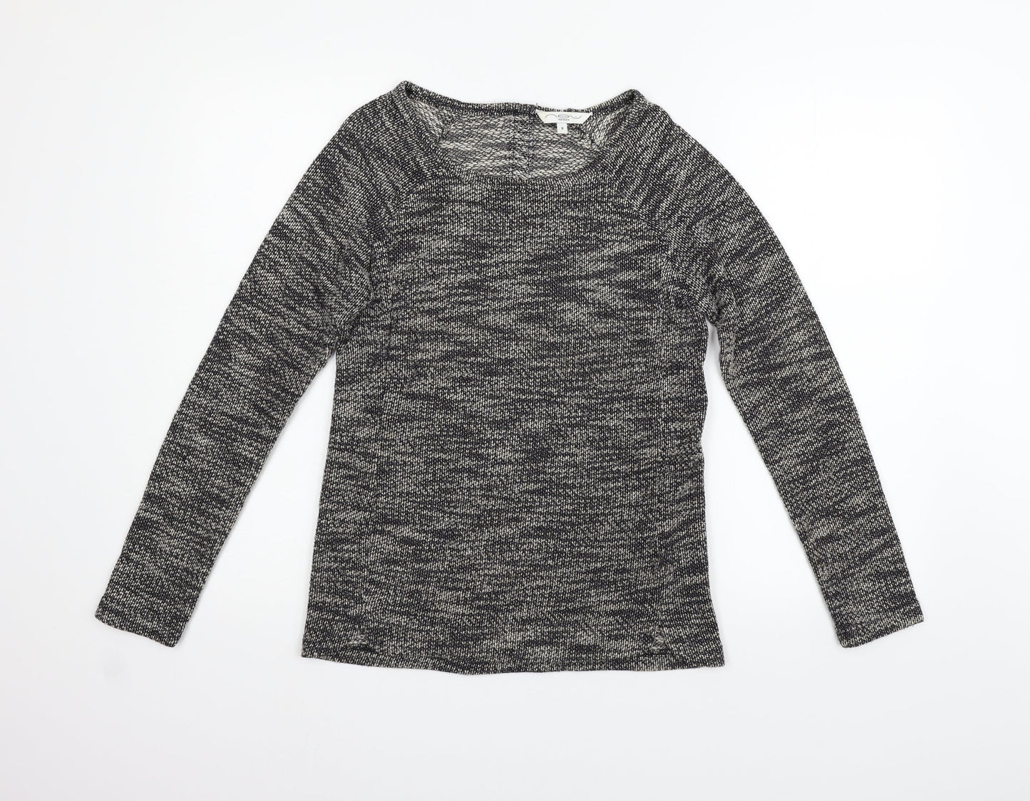 New Look Womens Grey   Pullover Jumper Size 8