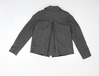 Paul Costelloe Womens Grey   Jacket Blazer Size 8