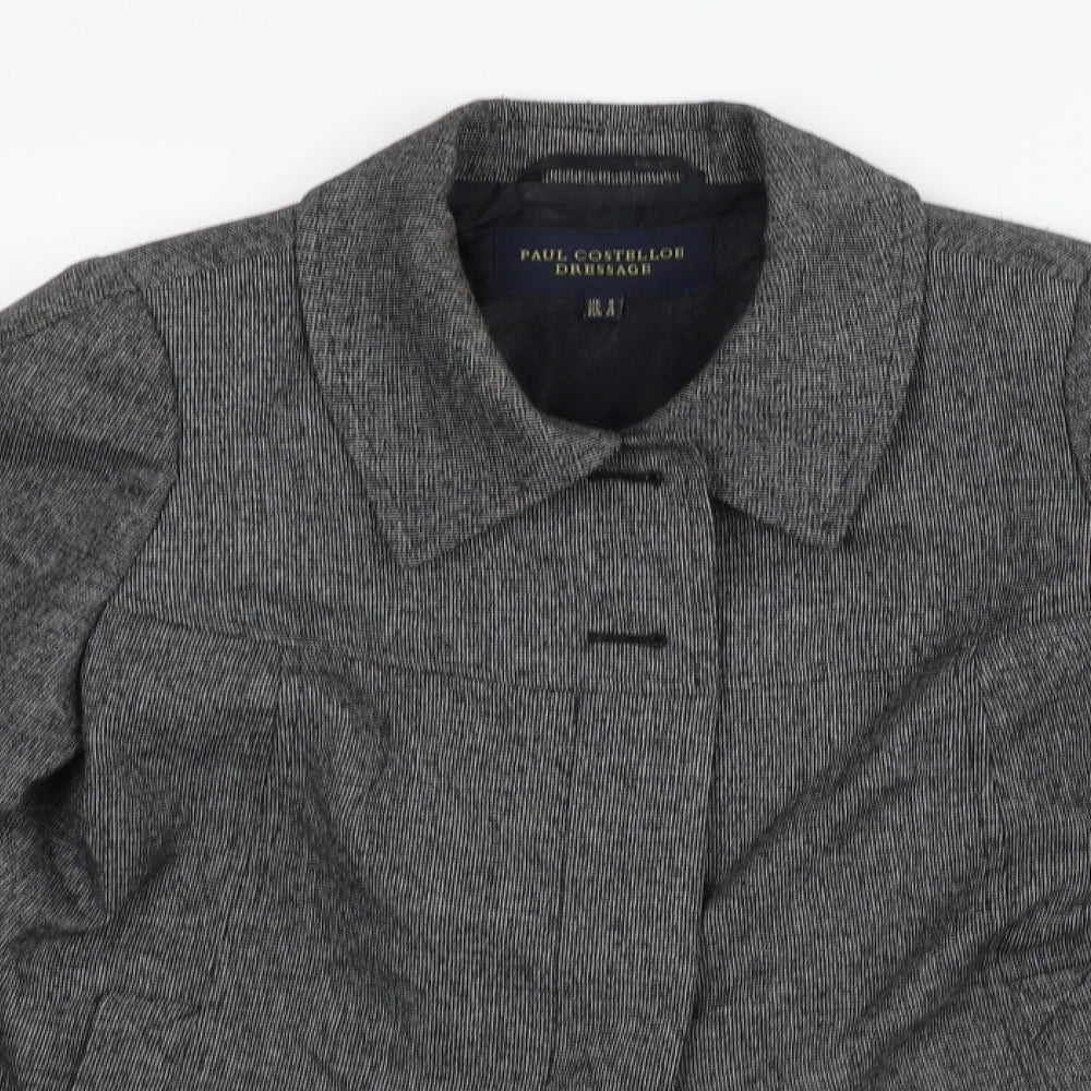 Paul Costelloe Womens Grey   Jacket Blazer Size 8