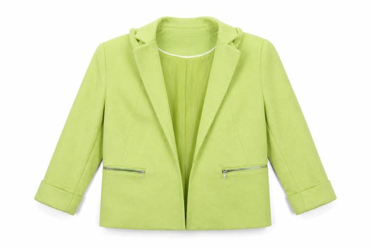 Front view of Principles women’s green henley jumper, size UK 12