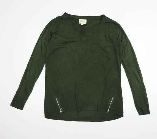 Papaya Womens Green   Pullover Jumper Size L