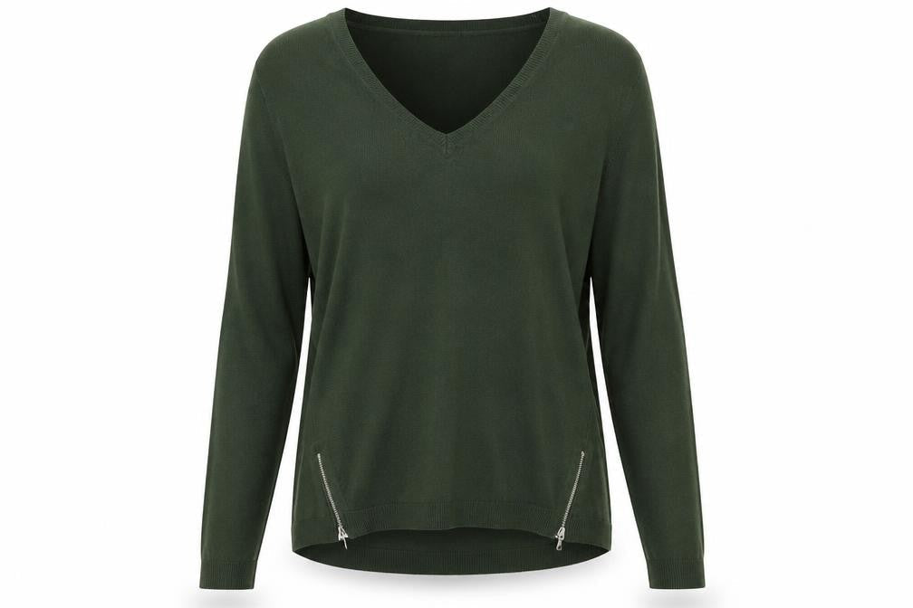 Papaya Womens Green   Pullover Jumper Size L