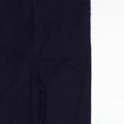 Oasis Womens Blue   Trousers  Size 14 L24 in