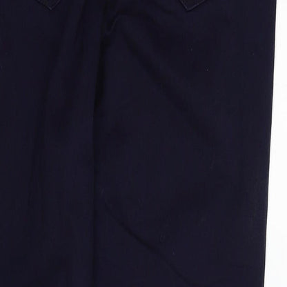 Oasis Womens Blue   Trousers  Size 14 L24 in