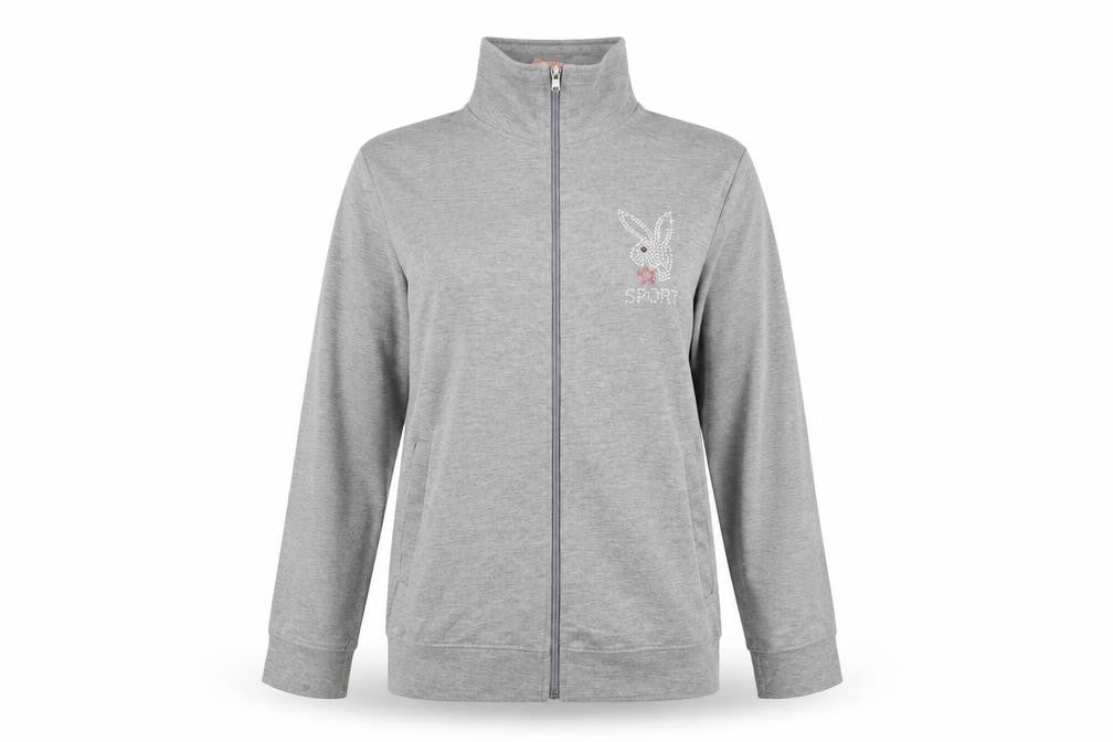 EECKEY Wear Womens Grey   Full Zip Jumper Size M