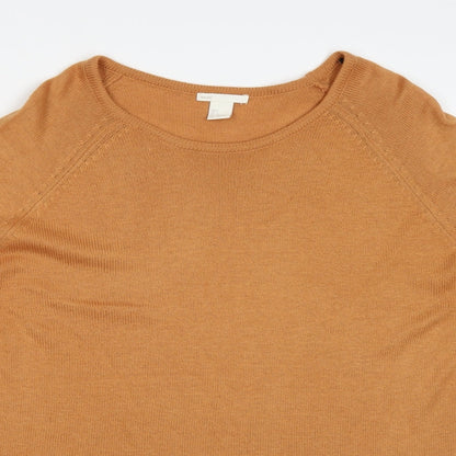 H&M Womens Yellow   Pullover Jumper Size L