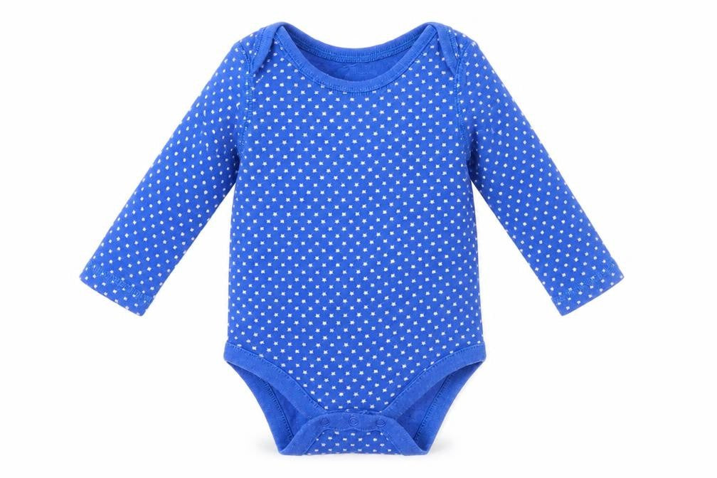 Gap Baby Blue Geometric  Basic T-Shirt Size 3-6 Months