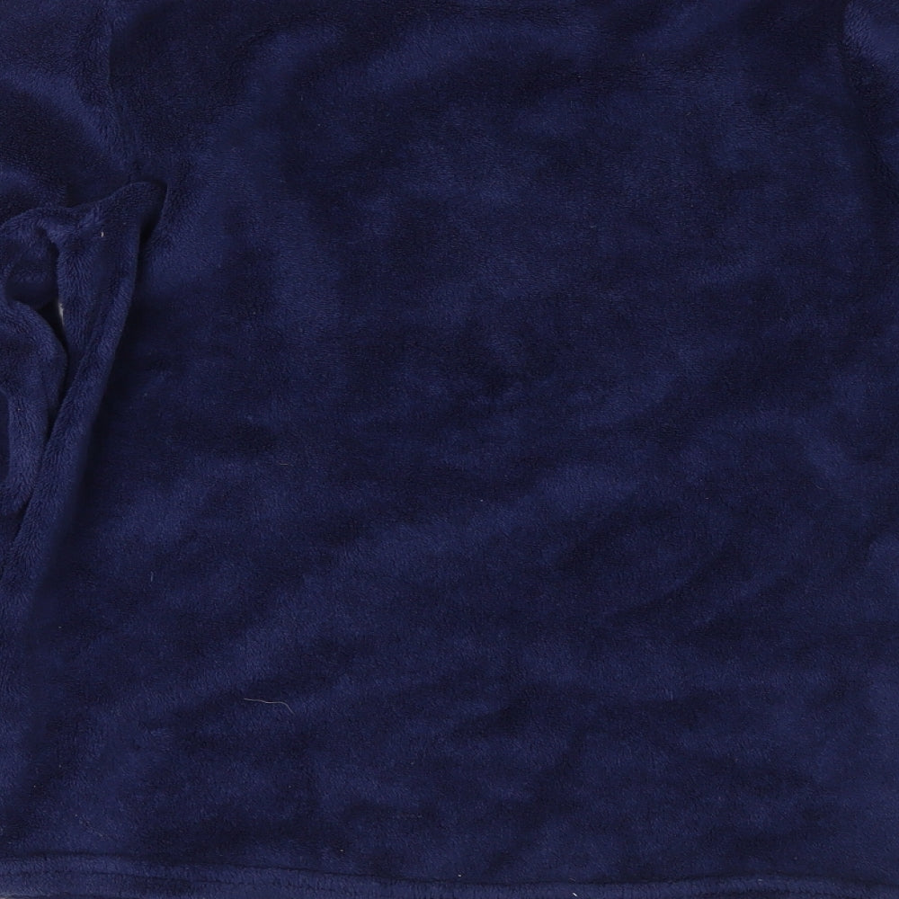 Just Like You Womens Blue Geometric  Top Pyjama Top Size S  - llama