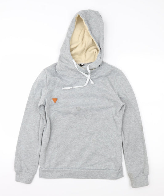 Kivenst Womens Grey   Pullover Hoodie Size S