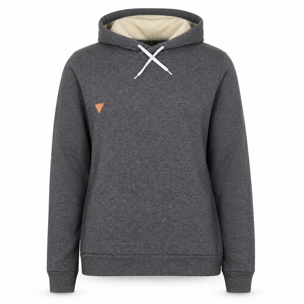 Kivenst Womens Grey   Pullover Hoodie Size M