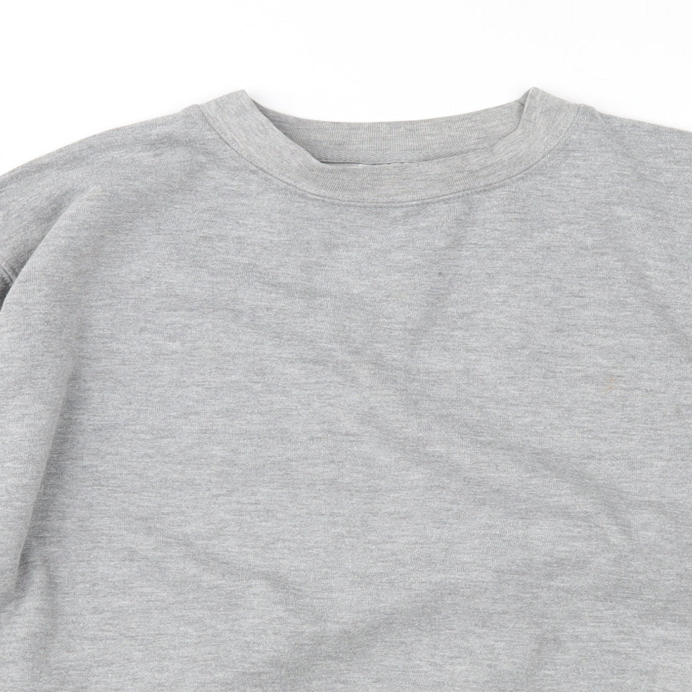 Preworn Mens Grey   Pullover Sweatshirt Size S
