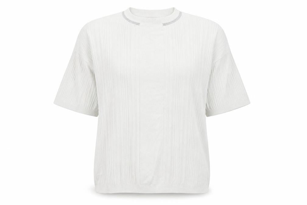 River Island Womens White  Knit Pullover Jumper Size 10