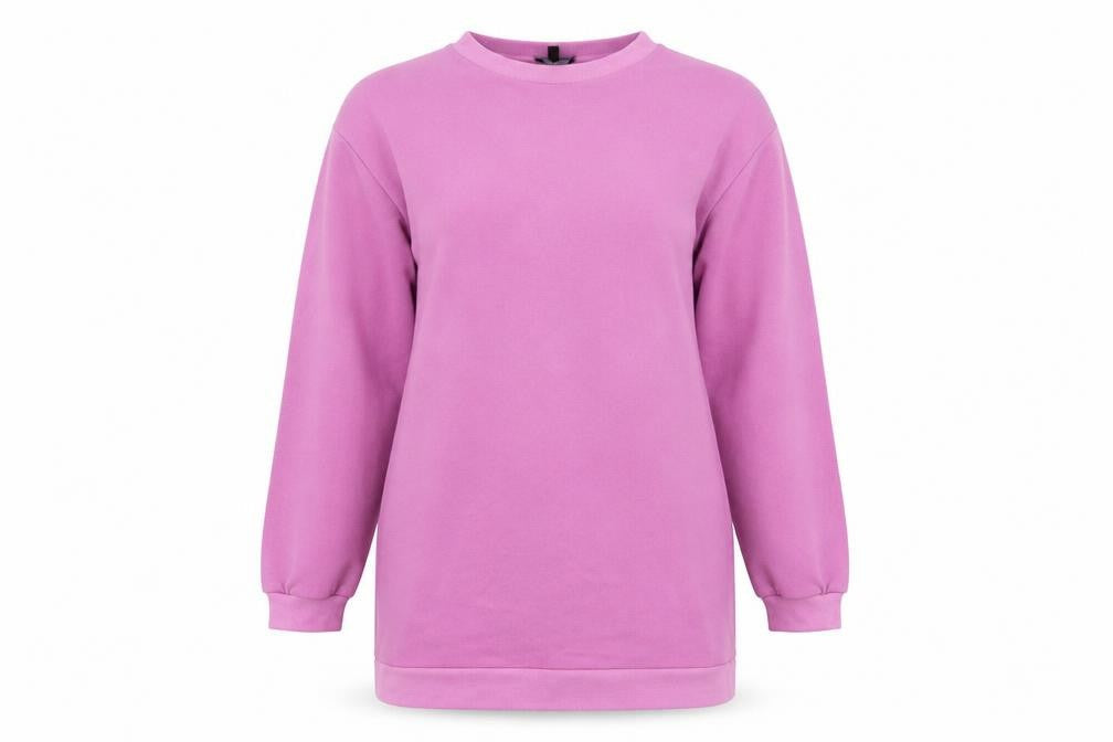 Boohoo Womens Purple   Pullover Sweatshirt Size 10