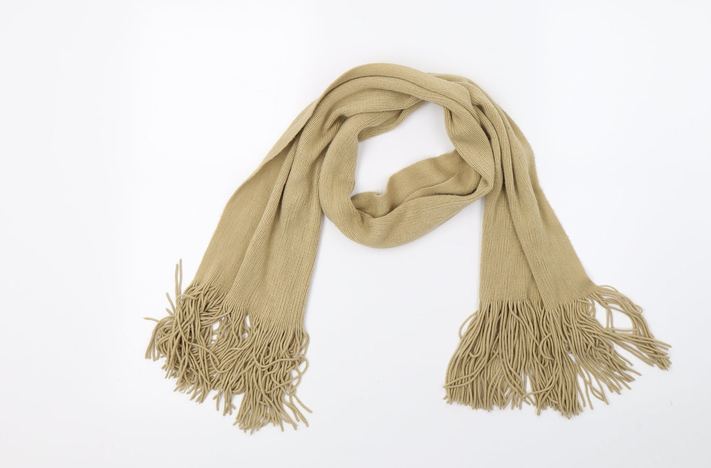 Preworn Unisex Beige    Scarf