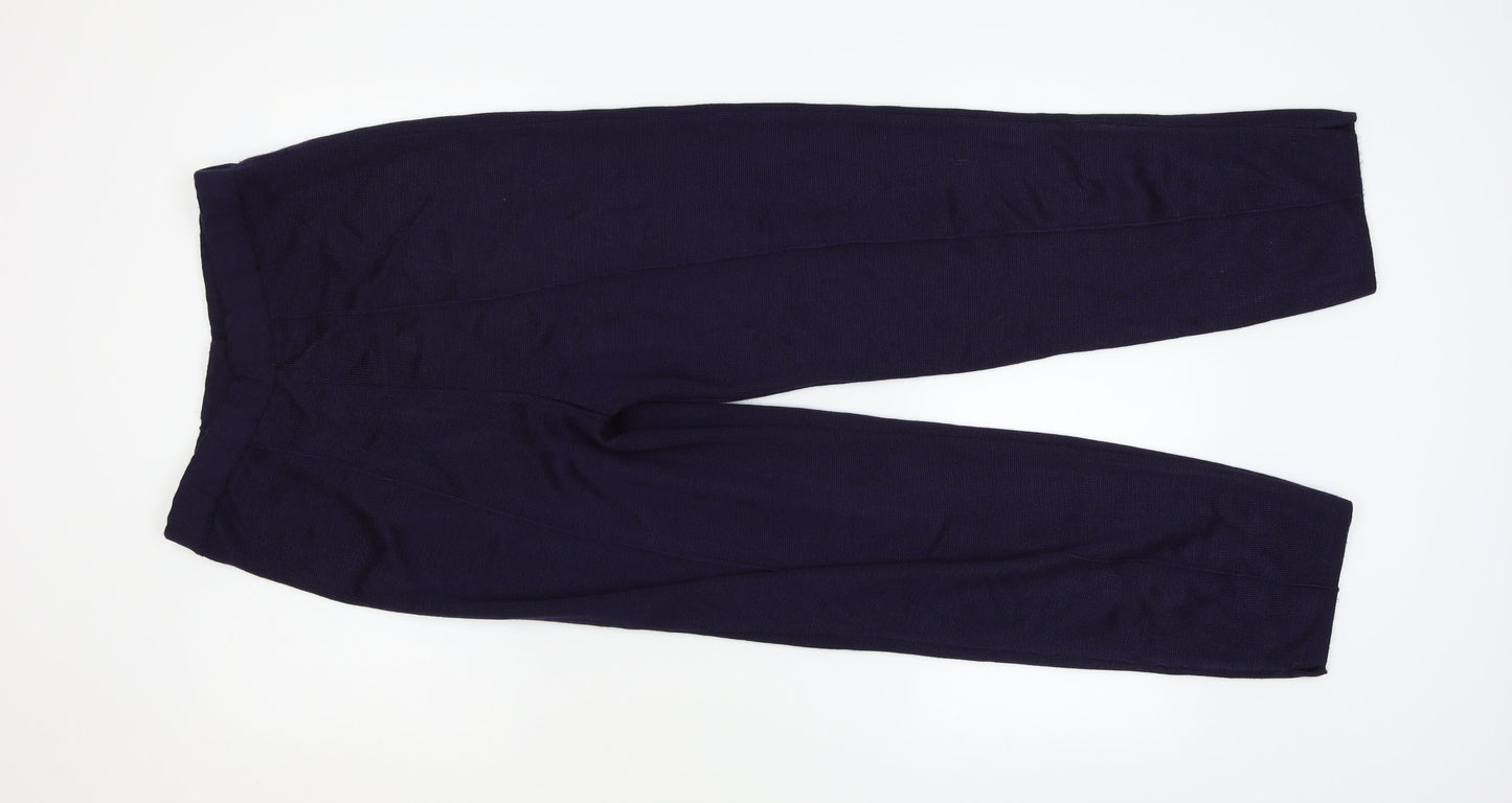 Preworn Womens Blue   Trousers  Size M L27 in