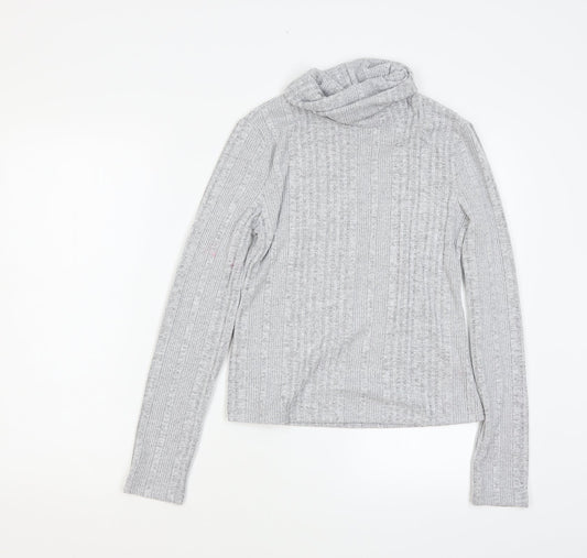 SheIn Womens Grey   Pullover Jumper Size L