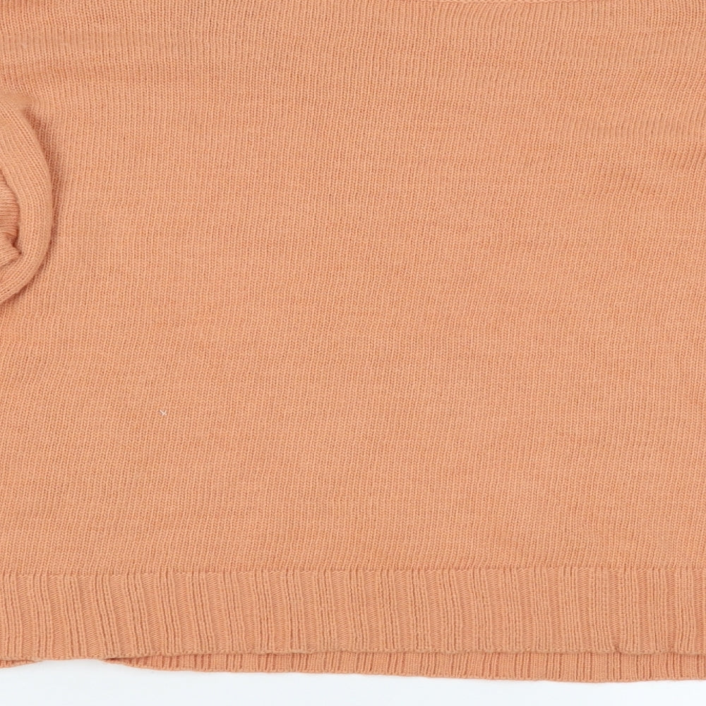 Preworn Womens Orange   Pullover Jumper Size M