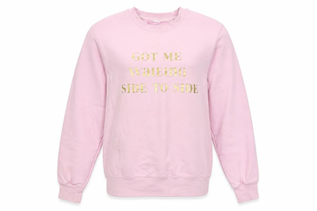 Preworn Womens Pink   Pullover Sweatshirt Size S