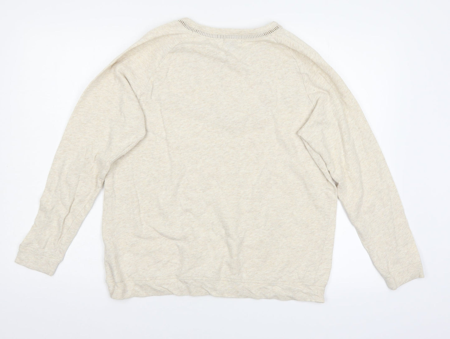 H&M Womens Beige   Pullover Jumper Size L
