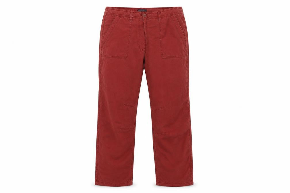 89th & Madison Womens Red   Trousers  Size 12 L25 in