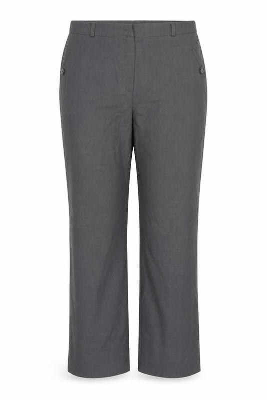 Bonmarché Womens Grey Trousers Size 14 L27 in