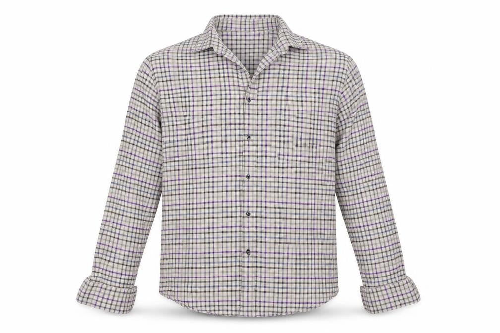 John Lewis Mens Multicoloured Check   Button-Up Size M