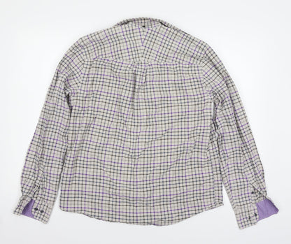 John Lewis Mens Multicoloured Check   Button-Up Size M