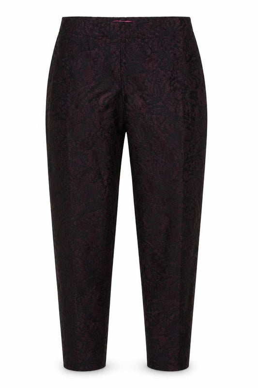 Boohoo Womens Purple   Trousers  Size 10 L25 in