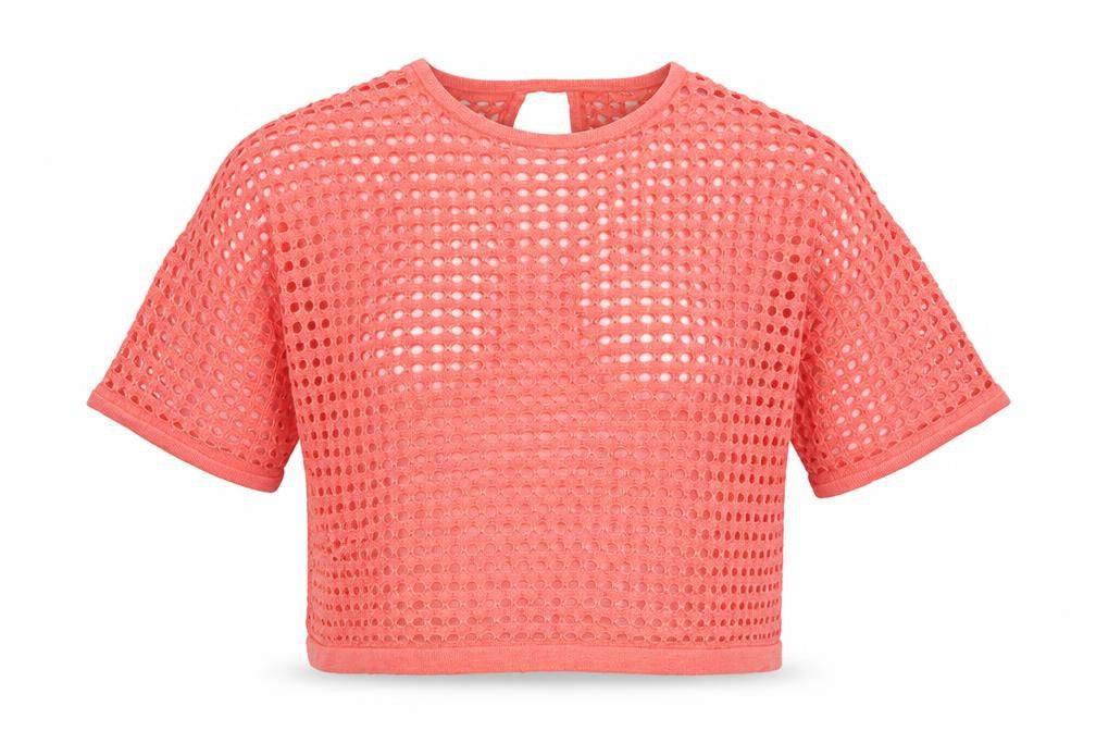 River Island Womens Orange   Pullover Jumper Size S  - Cropped
