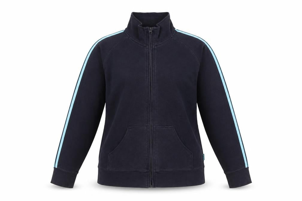 Olympus Womens Blue   Full Zip Sweatshirt Size 14