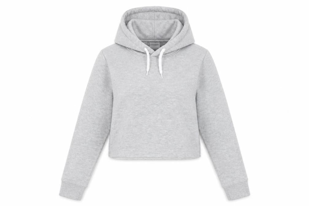 G8One Womens Grey   Pullover Hoodie Size 8  - cropped