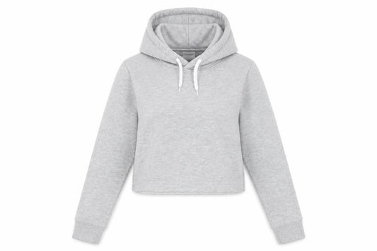 G8One Womens Grey   Pullover Hoodie Size 8  - cropped