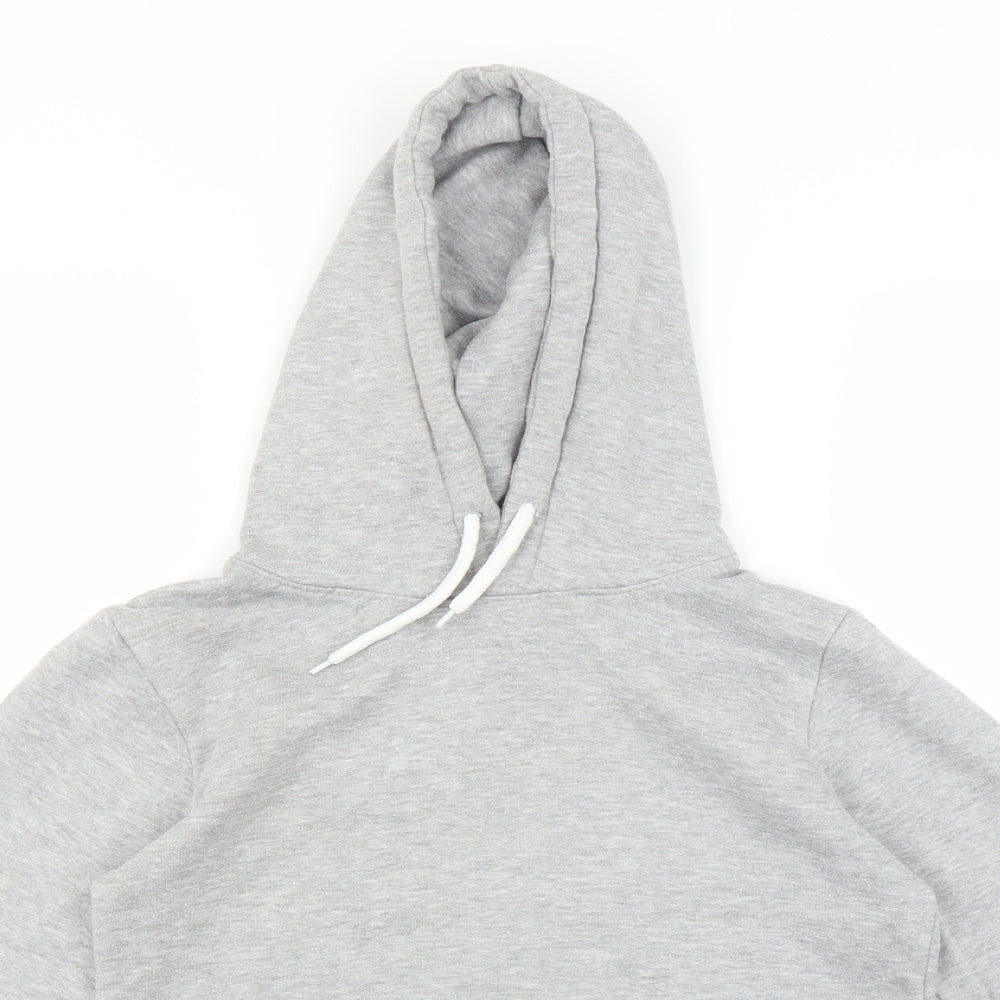 G8One Womens Grey   Pullover Hoodie Size 8  - cropped