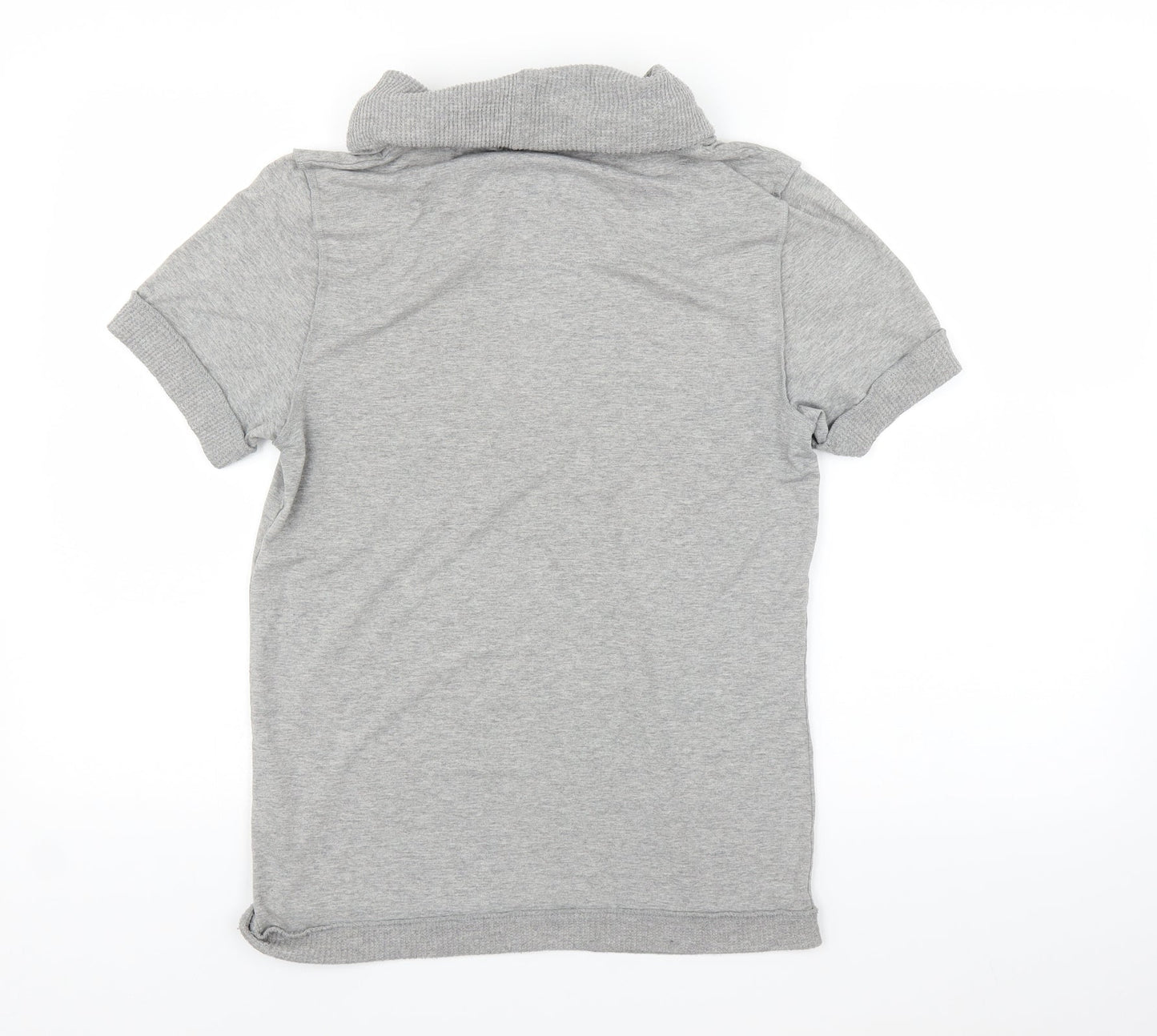 New Look Womens Grey   Basic T-Shirt Size S