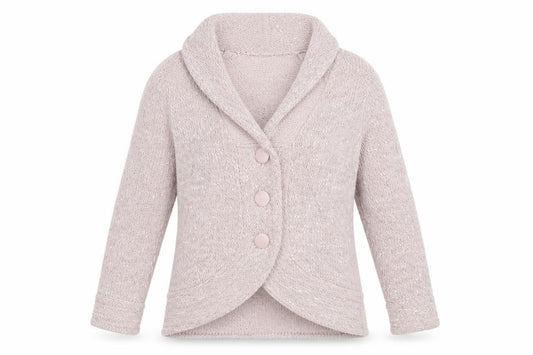 Classics Womens Pink  Knit Jacket  Size 12