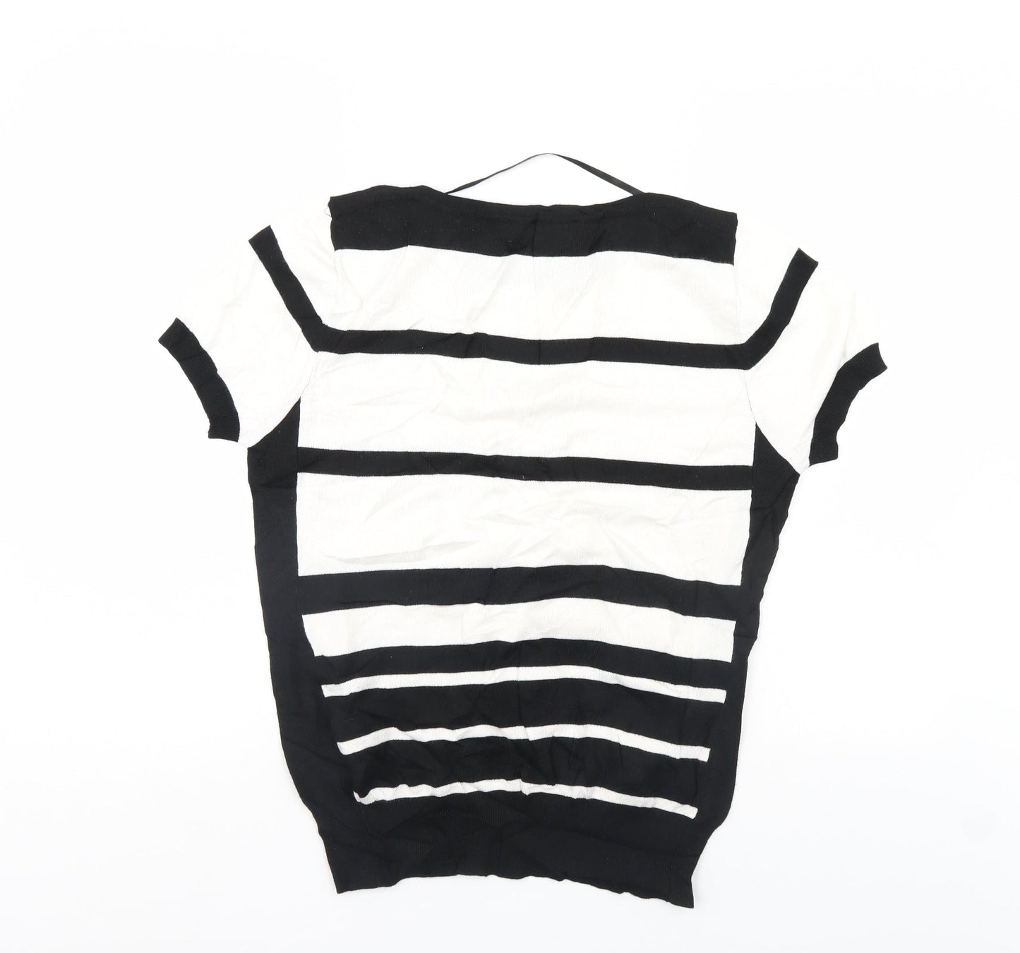 Just Elegance Womens Multicoloured Striped  Pullover Jumper Size L