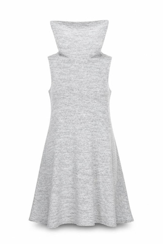 New Look Womens Grey   Tank Dress  Size 8
