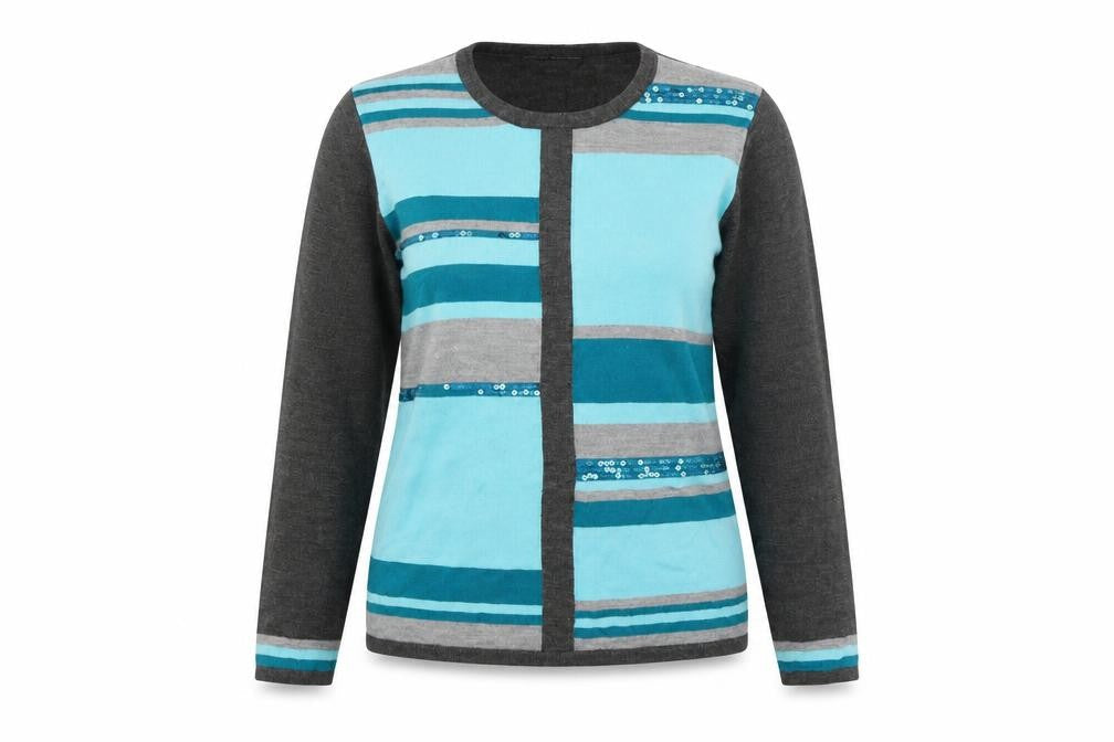 Classics Womens Blue   Pullover Jumper Size M