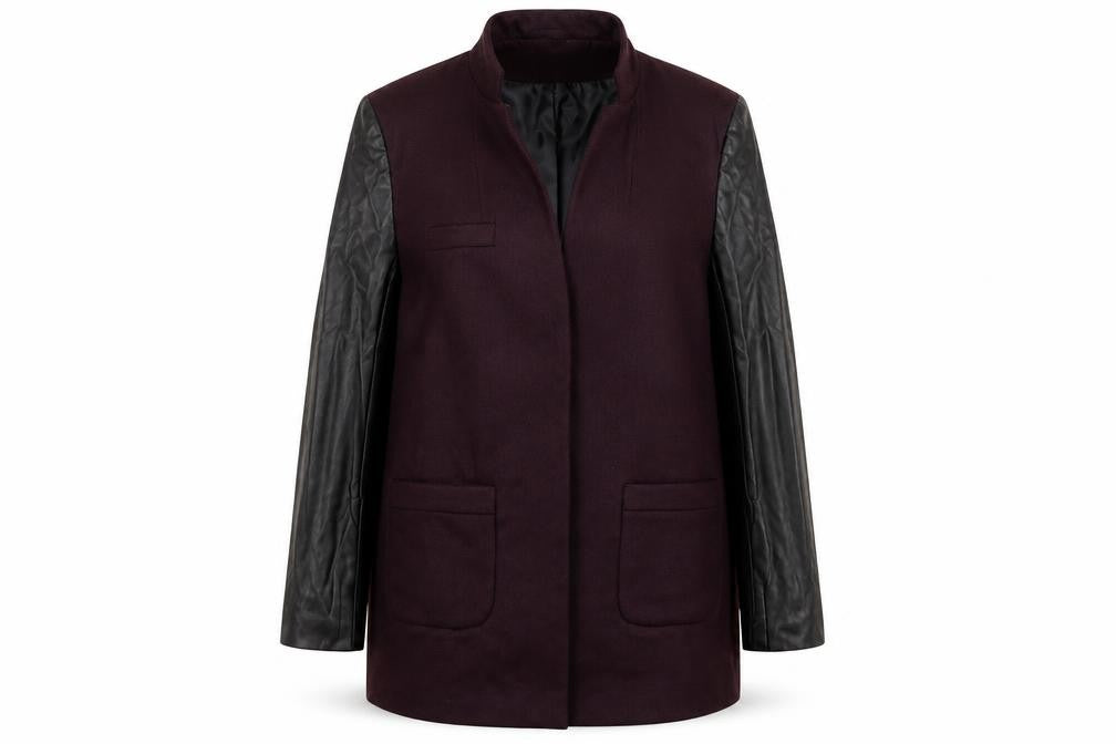 Love Label Womens Purple   Jacket  Size 16