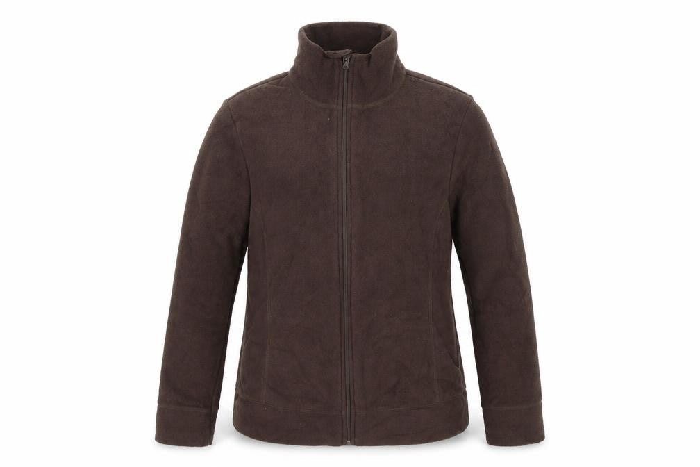 Preworn Girls Brown   Full Zip Jumper Size 12-13 Years