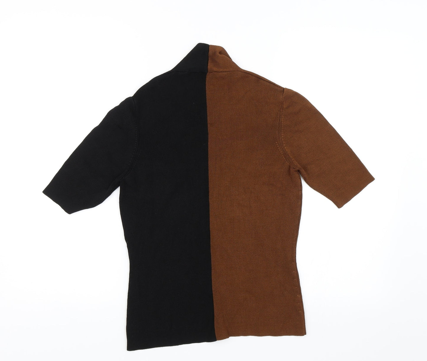 Jesire Womens Brown   Basic Blouse Size L