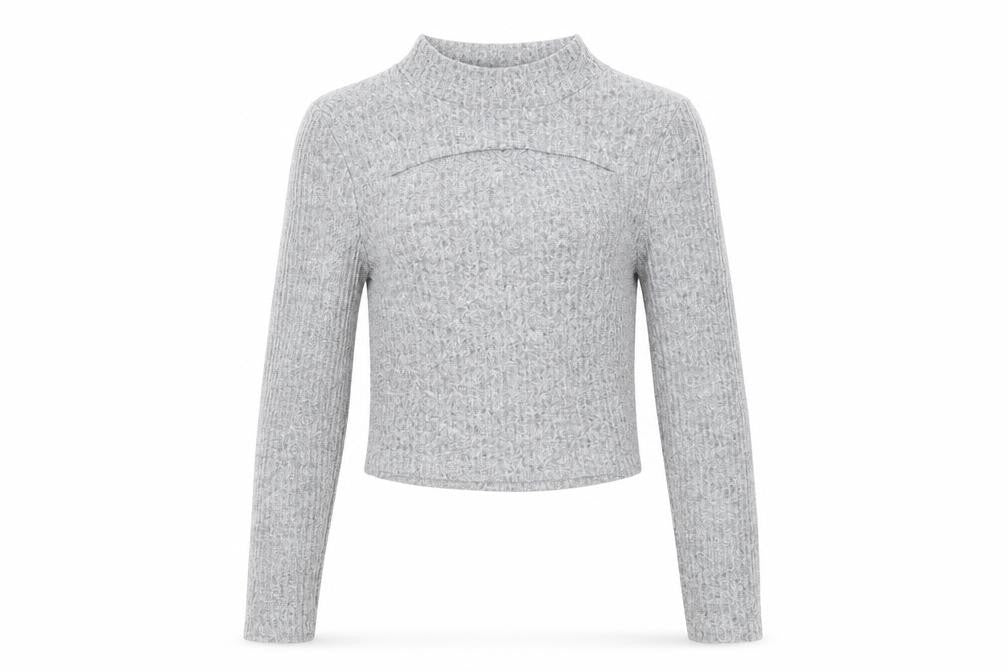 Candy Couture Girls Grey   Pullover Jumper Size 12 Years