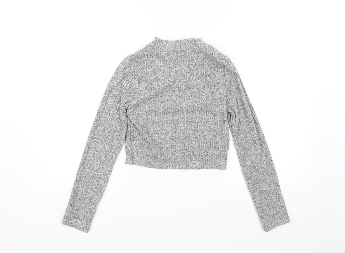Candy Couture Girls Grey   Pullover Jumper Size 12 Years