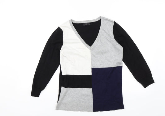 M&Co Womens Black   Pullover Jumper Size 12