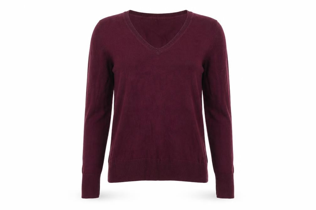 H&M Womens Red   Pullover Jumper Size S